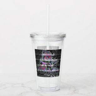 Copo De Acrílico Tumbler acrílico do Buquê Techno
