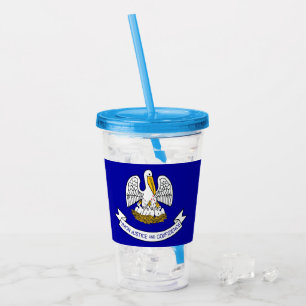 Copo De Acrílico Tumbler acrílico patriótico com a bandeira de