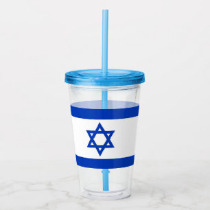 Copo De Acrílico Tumbler acrílico patriótico com a bandeira de