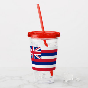 Copo De Acrílico Tumbler acrílico patriótico com a bandeira de