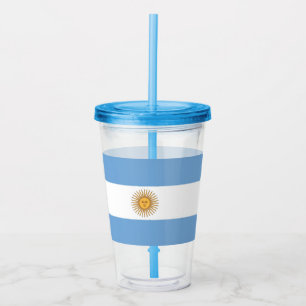 Copo De Acrílico Tumbler acrílico patriótico com a bandeira de