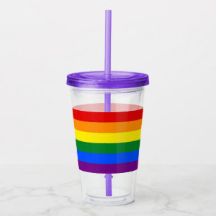 Copo De Acrílico Tumbler acrílico patriótico com a bandeira de LG