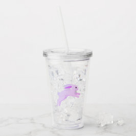 Copo De Acrílico Tumbler Acrílico Roxo Roxo Hoppy - Presente Páscoa