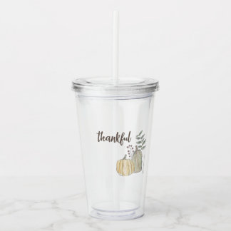 Copo De Acrílico Tumbler agradecido