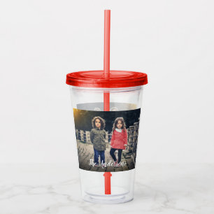 Copo De Acrílico Tumbler de acrílico de foto personalizado