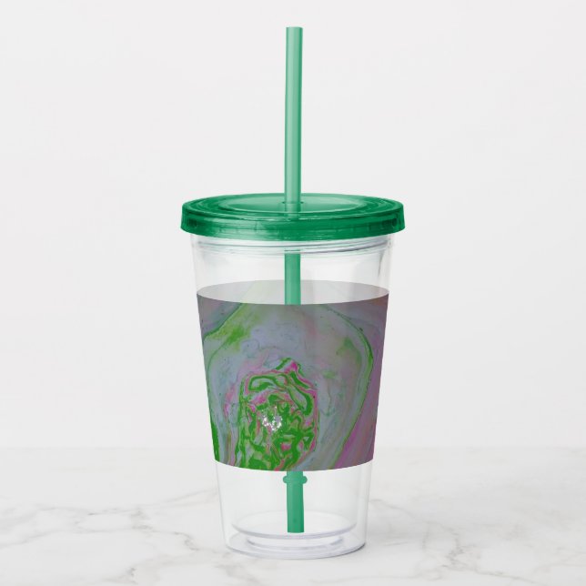 Copo De Acrílico Tumbler de Acrílico de Melancia (Frente)
