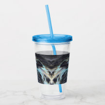 Tumbler de Acrílico Galaxy Pour