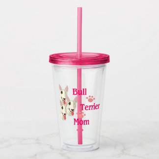 Copo De Acrílico Tumbler de Acrílico Mãe de Bull Terrier