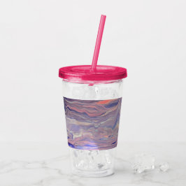 Copo De Acrílico Tumbler de Acrílico Nascer do Sol