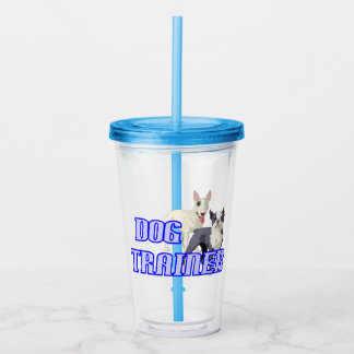 Copo De Acrílico Tumbler de Acrílico Treinador de Cães