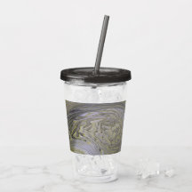 Tumbler de Acrylic Pour Liquid Gold