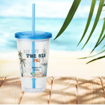 Tumbler de Surf de onda tropical