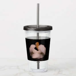 Copo De Acrílico Tumbler do acrílico da cisne de Maui
