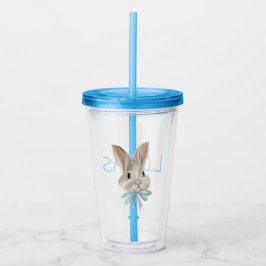 Copo De Acrílico Tumbler do Coelho de Páscoa Personalizado 