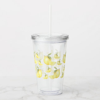 Copo De Acrílico Tumbler do limão
