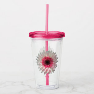 Copo De Acrílico Tumbler - Margarida de Watermelon Lollipop