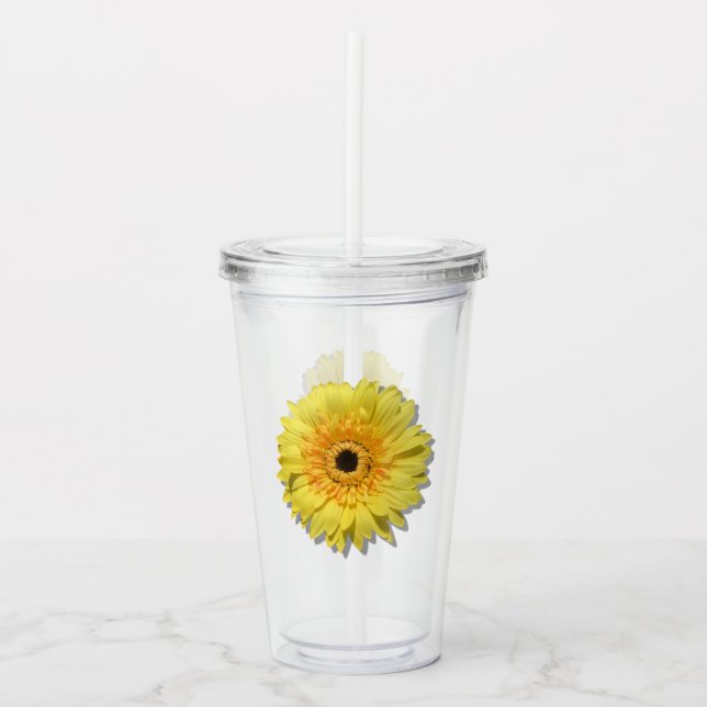 Copo De Acrílico Tumbler - Margarida Lemorange Lollipop (Frente)