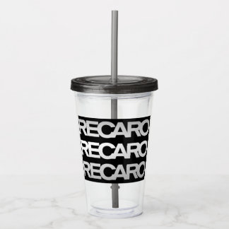 COPO DE ACRÍLICO TUMBLER RECARRO