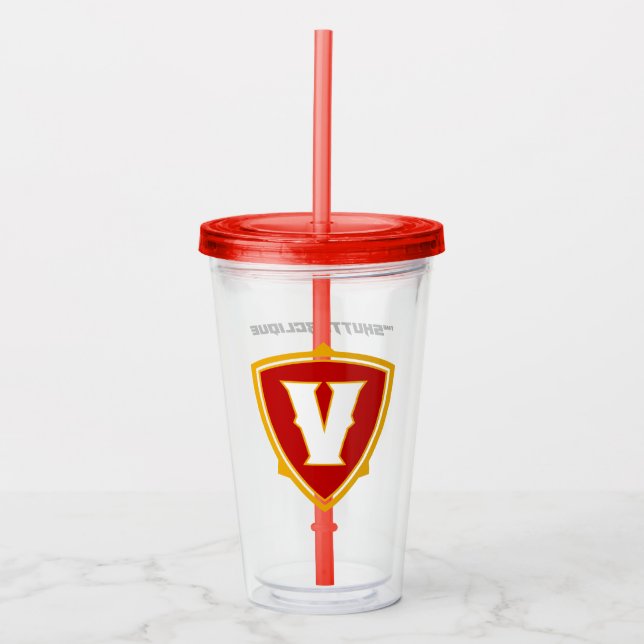 Copo De Acrílico Victoriana Acrylic Tumbler - A panelinha do Shutte (Frente)