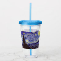 Vincent Van Gogh Starry Night Vintage Fine Art