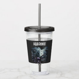 Copo De Acrílico Vintage Halloween Horreen Aranhas