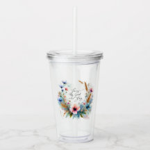 Você é o Deus que Fica, floral aquarela