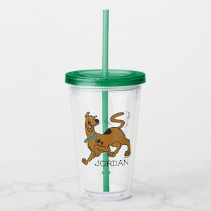 Copo De Acrílico Wag da cauda de Scooby-Doo