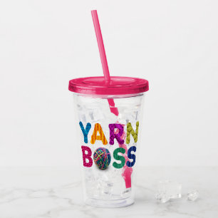 Copo De Acrílico Yarn Boss