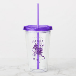 Copo de bebendo clássico da leoa