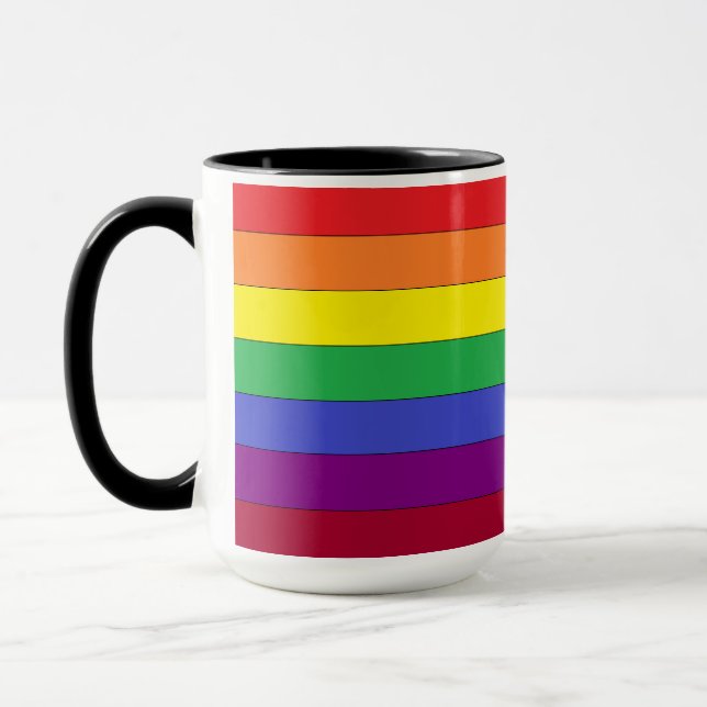 Copo de café da caneca do arco-íris (Esquerda)