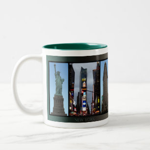 Copo de café do marco de New York da caneca de New