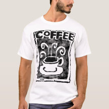 Copo de café para as camisas brancas