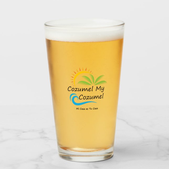 Copo de Cerveja Cozumel (Frente (Preenchido))