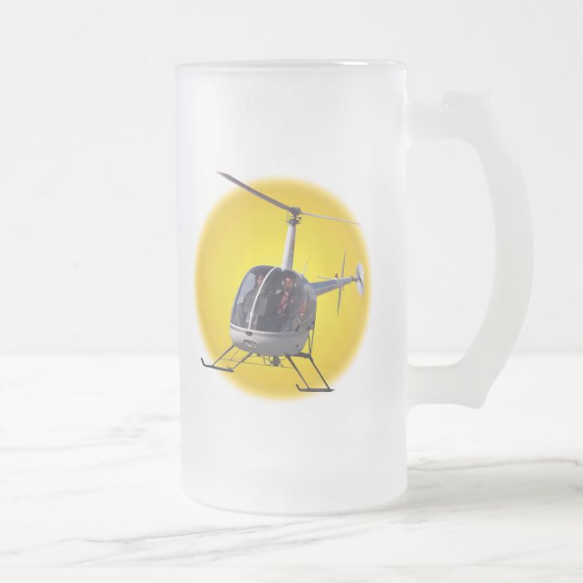 Copo de Cerveja de Helicóptero Voando Canecas de C (Direita)