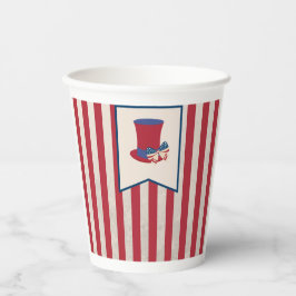 Copo de Papel Patriótico | Taça do Café do Orgulho
