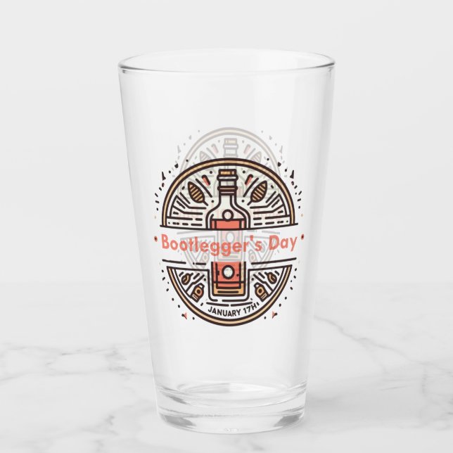 Copo De Pint 17 de janeiro - Dia do Bootlegger (Frente)