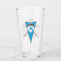 18º Abn. Corps Recondo Beer Glass