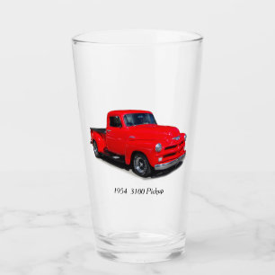 Copo De Pint 1954 3100 de vidro vermelho