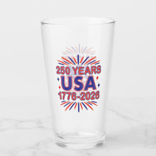 Copo De Pint 250 Anos EUA 1776-2026 Semiquincentenário