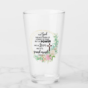 Copo De Pint 2 Timothy 1:7 Deus não deu um espírito de medo
