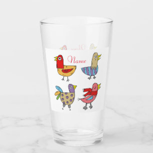 Copo De Pint 4 Aves Engraçadas Thunder_Cove
