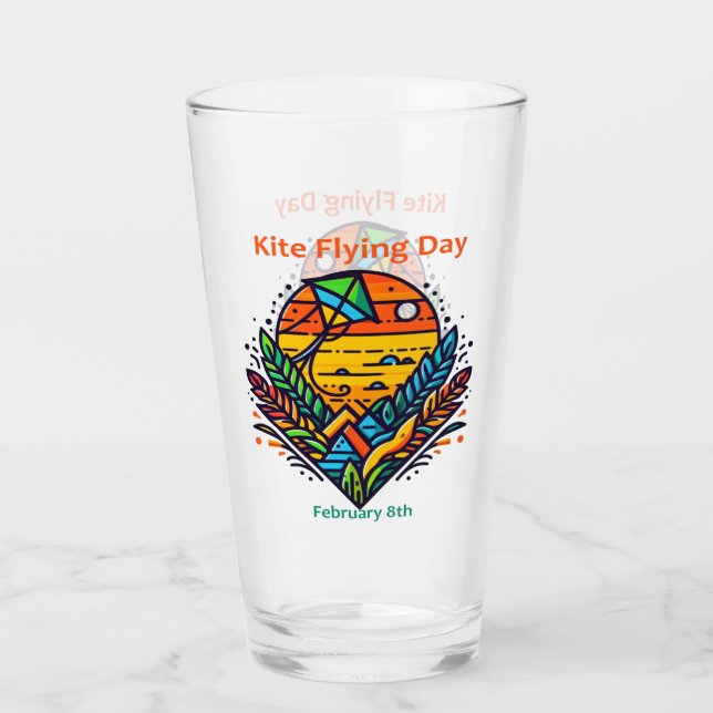 Copo De Pint 8 de fevereiro - Dia do Voo da pipa (Frente)
