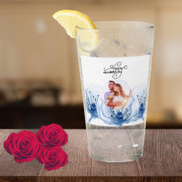 Copo De Pint 8th Wedding Anniversary Romantic Floral Keepsake