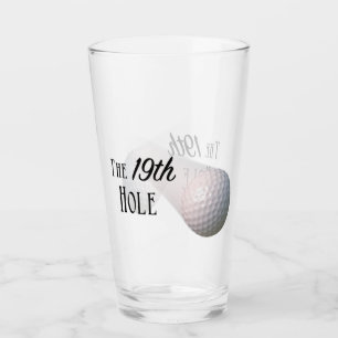 Copo De Pint A 19a bola de golfe do furo