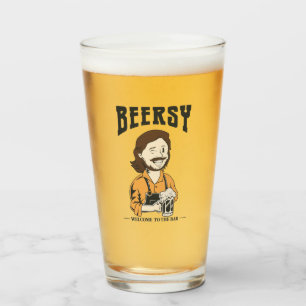 Copo De Pint A Cerveja Barman