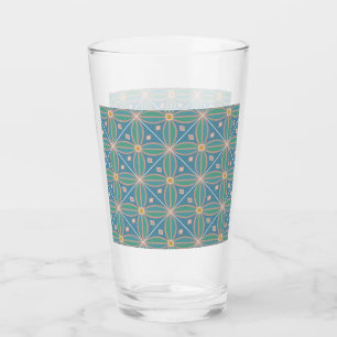 Copo De Pint A flor marroquina decorativa telhou o limão & o