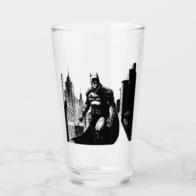 Copo De Pint A Ilustração do Livro de BD Batman (Frente)