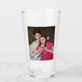 Copo De Pint A lição de crochê (duas irmãs)