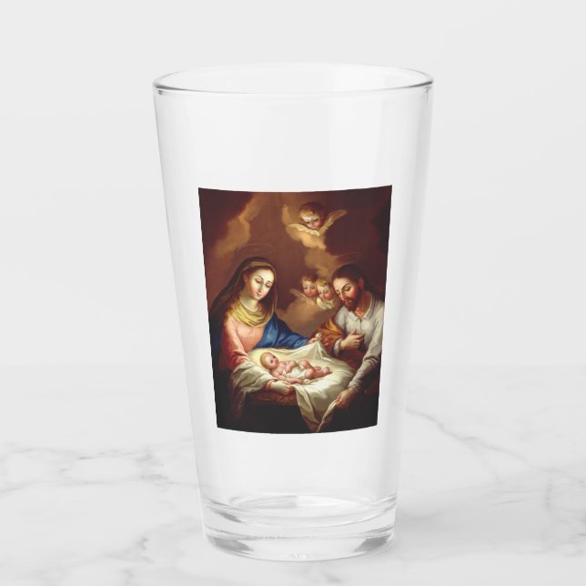 Copo De Pint A Natividade do Cristo de Jesus (Frente)