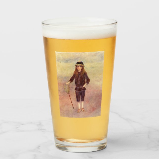 Copo De Pint A Pequena Pescadora (por Pierre-August Renoir) (Frente (Preenchido))